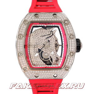 Richard Mille RM52-02 Men Around 43mm RM52-02-016 Silver-tone