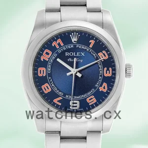 Rolex Air-king 36mm Men’s 114200BLAO Oyster Bracelet