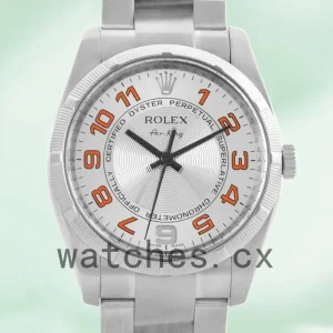 Rolex Air-king Men’s 36mm 114210SAO Silver Dial