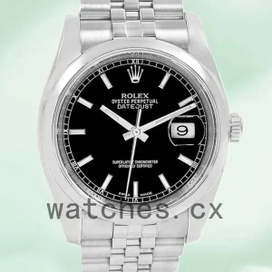 Rolex Datejust Men’s 36mm 116200BKSJ Automatic