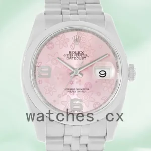 Rolex Datejust 36mm Men’s 116200PFAJ Jubilee Bracelet Automatic