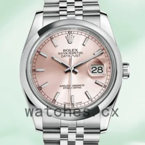 Rolex Datejust 36mm Men’s 116200PSJ Silver-tone