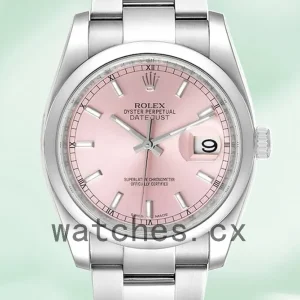 Rolex Datejust 116200PSO Men’s 36mm Oyster Bracelet