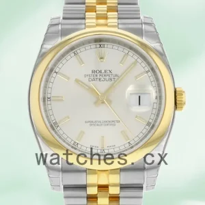 Rolex Datejust Men’s 36mm 116203SSJ Silver Dial