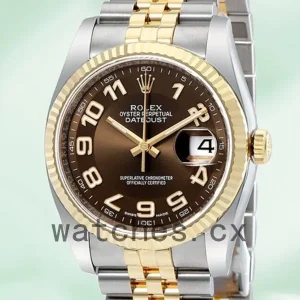 Rolex Datejust 116233BRAJ 36mm Men’s Brown Dial Automatic