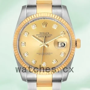 Rolex Datejust 36mm 116233CDO Men’s Silver-tone Automatic
