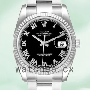 Rolex Datejust 36mm Men’s 116234BKRO Oyster Bracelet