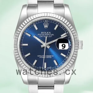 Rolex Datejust 116234BLSO 36mm Men’s Oyster Bracelet