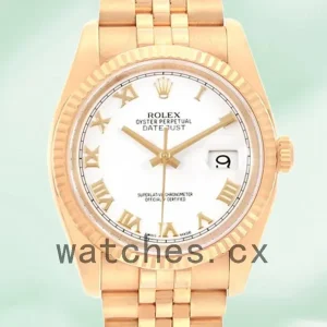 Rolex Datejust 116238 Men’s 36mm Gold-tone