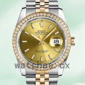 Rolex Datejust 116243CSJ Men’s 36mm Silver-tone Bracelet