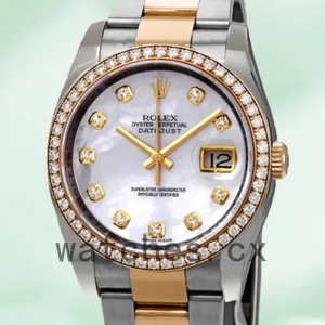 Rolex Datejust Men’s 36mm 116243MDO Automatic Silver-tone