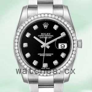 Rolex Datejust Men’s 36mm 116244BKDO Automatic