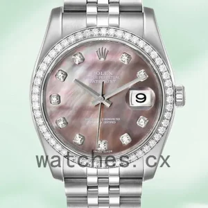 Rolex Datejust 116244BKMDJ 36mm Men’s Automatic Bracelet