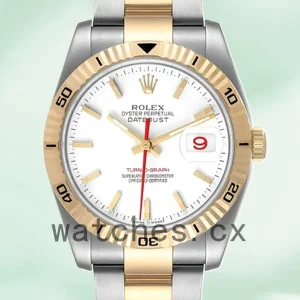 Rolex Datejust Turn-o-graph 36mm 116263 Men’s Silver-tone