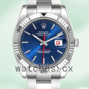 Rolex Datejust Turn-o-graph 116264 Men’s 36mm Silver-tone