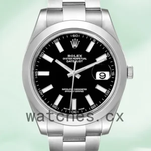 Rolex Datejust 116300BKSO 41mm Men’s Black Dial