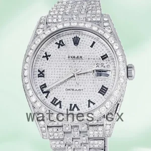 Rolex Datejust 41mm Men’s 116300 Diamond Paved Dial