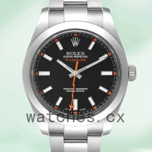 Rolex Milgauss 116400BKSO 40mm Men’s Black Dial