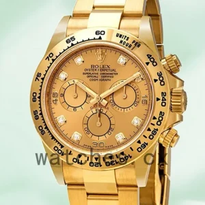 Rolex Daytona Men’s 40mm 116508GLDO Champagne Dial