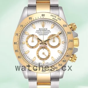 Rolex Daytona 40mm 116523-WSO Men’s Silver-tone
