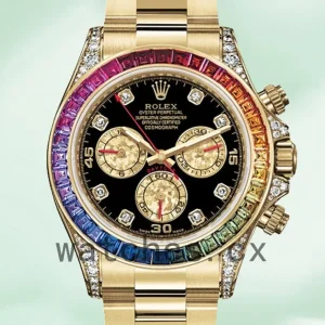 Rolex Daytona Men’s 40mm 116598RBOW Gold-tone Black Dial