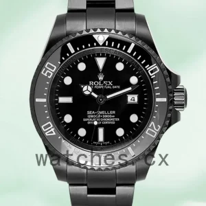 Rolex Sea-Dweller 116660 44mm Men’s Oyster Bracelet Black-tone