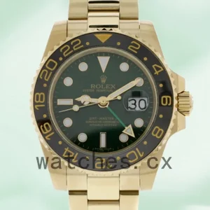 Rolex Gmt Master 116718GRSO Men’s 40mm Green Dial