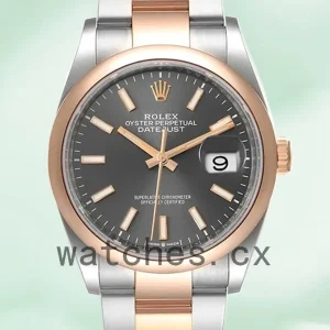Rolex Datejust m126201-0014 Men’s 36mm Grey Dial Automatic
