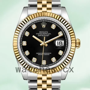 Rolex Datejust Men’s 36mm m126233-0021 Jubilee Bracelet/Oyster Bracelet Black Dial