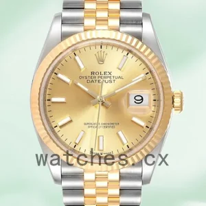 Rolex Datejust Men’s 126233CSJ 36mm Bracelet Champagne Dial