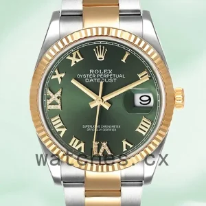 Rolex Datejust m126233-0026 Men’s 36mm Silver-tone