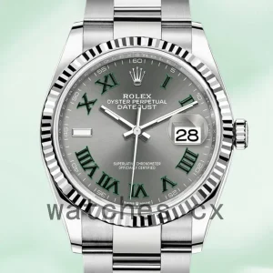 Rolex Datejust m126234-0046 36mm Men’s Wimbledon Dial