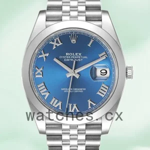 Rolex Datejust 41mm m126300-0018 Men’s Silver-tone Jubilee Bracelet