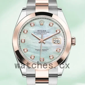 Rolex Datejust Men’s m126301-0013 41mm White Mother of Pearl Dial