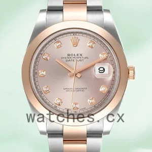Rolex Datejust Men’s 41mm m126301-0007 Pink Dial