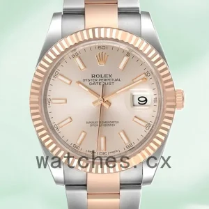 Rolex Datejust 41mm m126331-0009 Men’s Pink Dial
