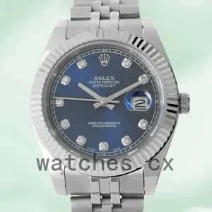 Rolex Datejust Men’s 126334BLDJ 41mm Blue Dial Silver-tone