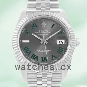 Rolex Datejust 41mm Men’s m126334-0022 Jubilee Bracelet Wimbledon Dial