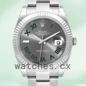 Rolex Datejust m126334-0021 41mm Men’s Oyster Bracelet Silver-tone