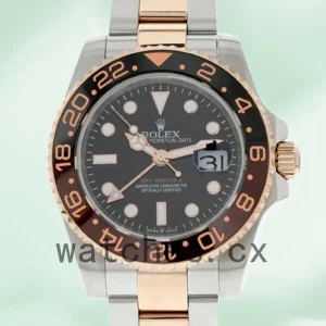 Rolex GMT-Master 40mm Men’s m126711chnr-0002 Oyster Bracelet Black Dial