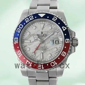 Rolex Gmt Master Ii Men’s 40mm m126719blro-0002 Silver-tone