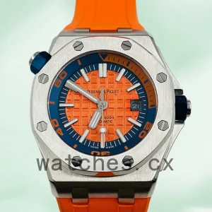 Audemars Piguet Royal Oak Offshore Men’s 42mm 15710 S T. O O. A070 C A.01 Silver-tone Rubber Band