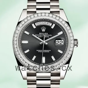 Rolex Day-Date 228349BKDP 40mm Men’s Bracelet Automatic