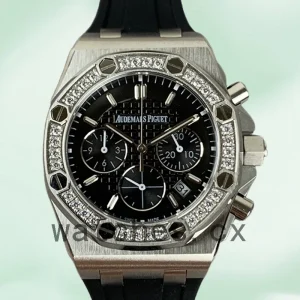 Audemars Piguet Royal Oak Offshore Men’s 26231 S T. Z Z. D002 C A.01 37mm Black Dial Rubber Band