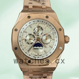 Audemars Piguet Royal Oak Men’s 26574 O R. O O.1220 O R.01-1 42mm White Dial