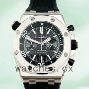 Audemars Piguet Royal Oak Offshore Diver Men’s 26703 S T- B K 42mm Black Dial