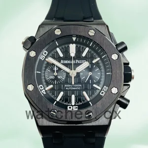 Audemars Piguet Royal Oak Offshore Diver 42mm Men’s 26703 S T- B K03 Rubber Band