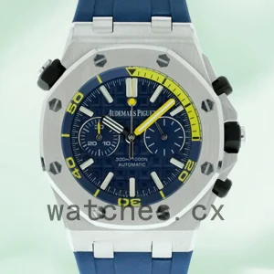 Audemars Piguet Royal Oak Offshore Diver 42mm 26703 S T. O O. A027 C A.01 Men’s Rubber Band Blue Dial
