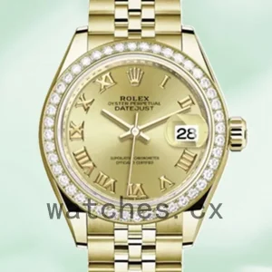 Rolex Datejust m279138rbr-0022 Ladies 28mm Jubilee Bracelet Automatic