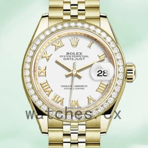 Rolex Datejust 28mm m279138rbr-0032 Ladies White Dial